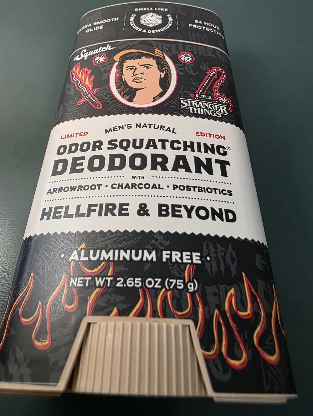 New Dr. Squatch Stranger Things Deodorant Limited Edition Aluminum Free 2.65 Oz